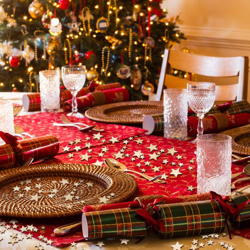 بيبتو مجموعة BBTO من 400 قطعة من النجوم الخشبية الصغيرة للأعمال اليدوية، بأحجام متنوعة، قطع زينة خشبية صغيرة، شرائح، علامات لتزيين حفلات الزفاف وأعياد الميلاد - Image 5